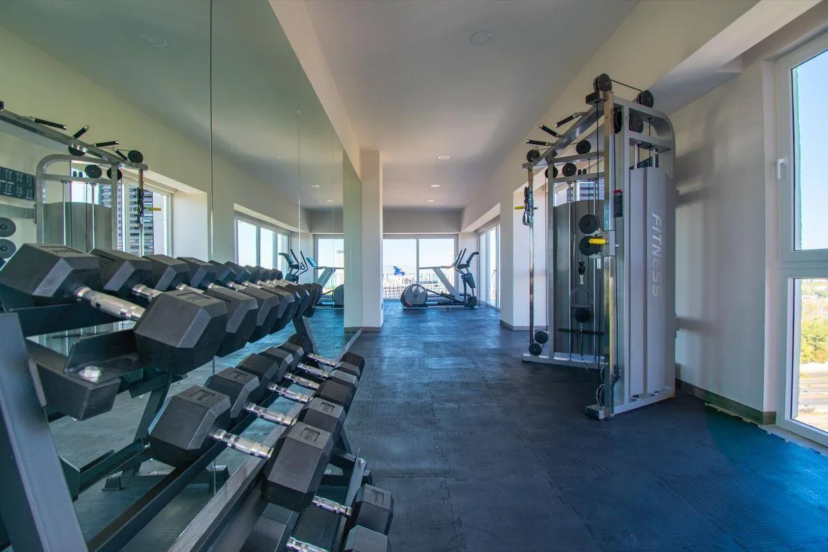 Gimnasio equipado